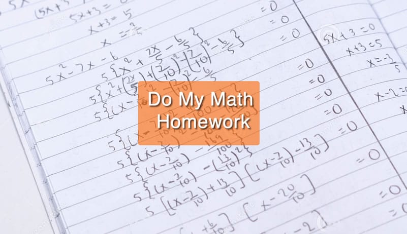 do math homework for you